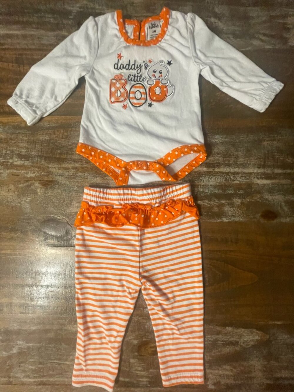 Daddy's Boo Halloween Coord Set
